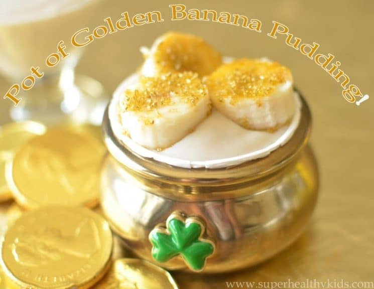 Pot of Golden Banana Pudding Recipe. No sugar added Banana Pudding!